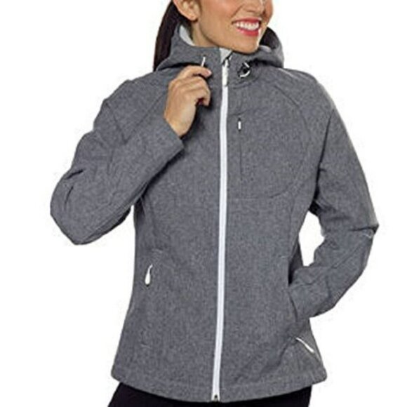 Signature ladies softshell jacket with hoodie - Picture 5 of 7